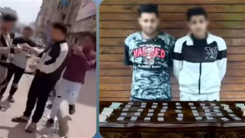 ضبط عاطلين بتهمة ترويج مخدر البودر في القليوبية بعد تداول فيديو