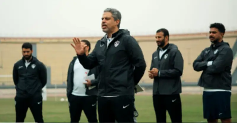 معتمد جمال يشعل حماس لاعبي الزمالك قبل مواجهة إنبي