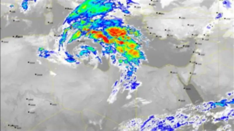 منخفض جوي يضرب البلاد الإثنين المقبل مع انخفاض الحرارة وسقوط أمطار
