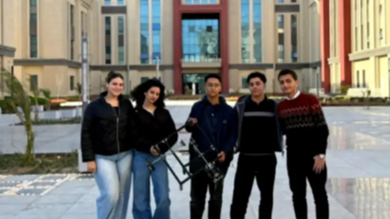 طلاب هندسة المنصورة الجديدة يتأهلون لنهائي مسابقة الابتكار الرقمي بالمغرب