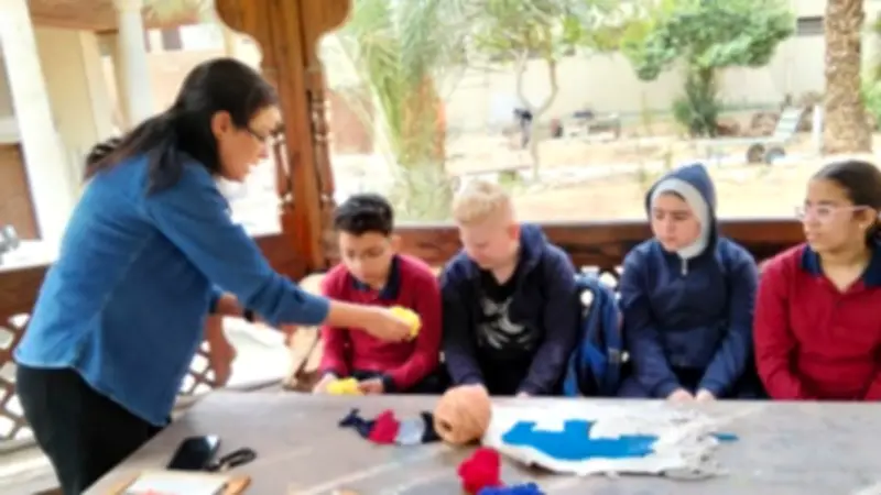 المتحف القبطي يحتفل باليوم العالمي للتراث بورشة حكي عن النسيج القبطي