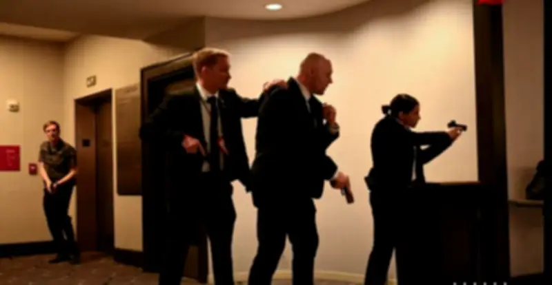 احتجاز مشتبه به في حادث إطلاق نار بحفل العشاء بالبيت الأبيض