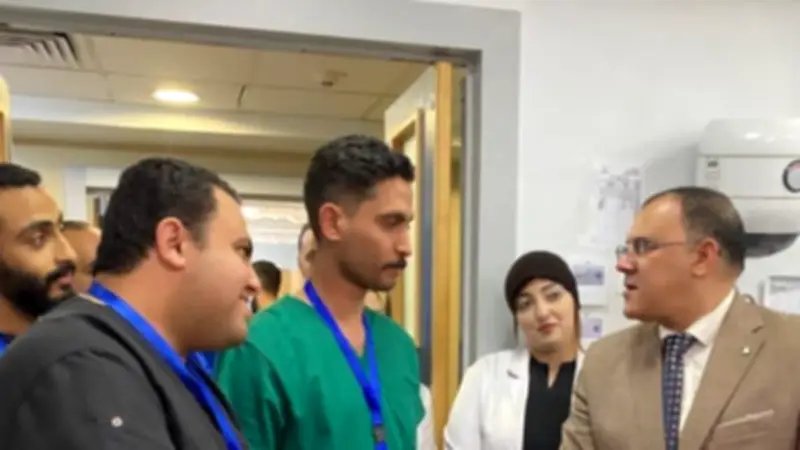 بورسعيد: جولات طبية وفحص مصانع وبرونزيتان في التايكوندو