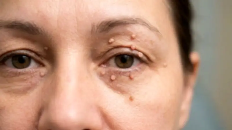الزوائد الجلدية حول العين: الأسباب ووصفات طبيعية علاجية