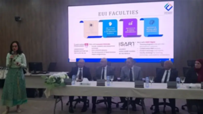 جامعة مصر للمعلوماتية توسع برامجها الدولية والمنح واعتماد لوائح جديدة