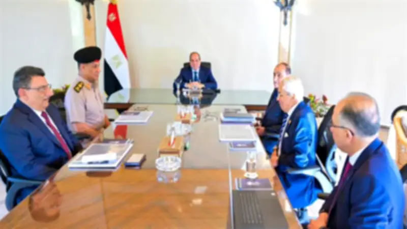 الرئيس السيسي يتابع تنفيذ مشروعات مدينة الجلالة ويوجه بتعديل مسار طريق العين السخنة