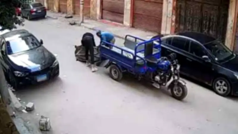 القبض على لصوص أغطية الصرف الصحي في البحيرة