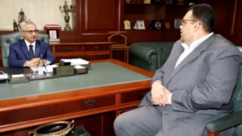 محافظ بني سويف يلتقي وكيل وزارة الإسكان الجديد ويتمنى له التوفيق