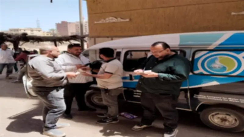مياه القليوبية تطلق سيارات خدمة عملاء متنقلة بالقناطر الخيرية