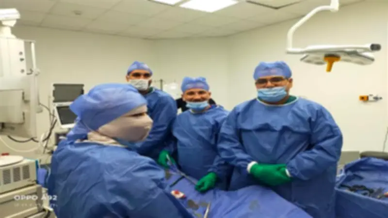 إنقاذ مريضة بجراحة تكاملية عاجلة بمستشفى قها التخصصي