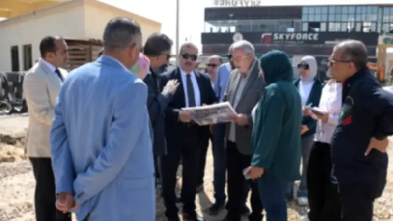 محافظ بورسعيد يوجه بضم الشارع الخلفي لمجمع المطاعم لخطة التطوير