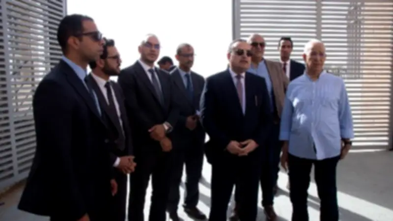 وزير التعليم العالي يتفقد الحرم الجديد لجامعة سنجور ببرج العرب