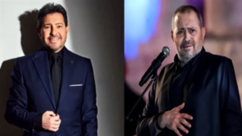 جورج وسوف يوجه رسالة دعم لهاني شاكر في أزمته الصحية