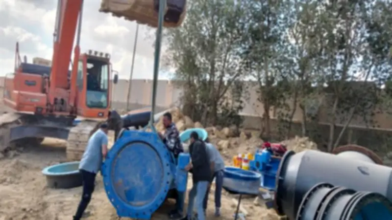 «مياه الفيوم»: تنفيذ أعمال ربط المرحلة الثالثة بمحطة العزب ضمن «حياة كريمة»