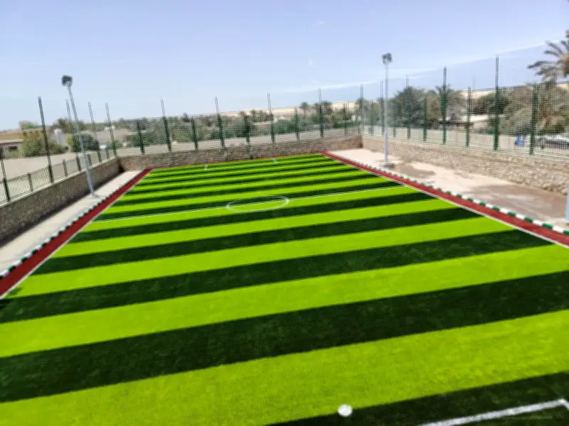 الانتهاء من تنفيذ ملعب خماسي بمركز شباب رمانة بشمال سيناء