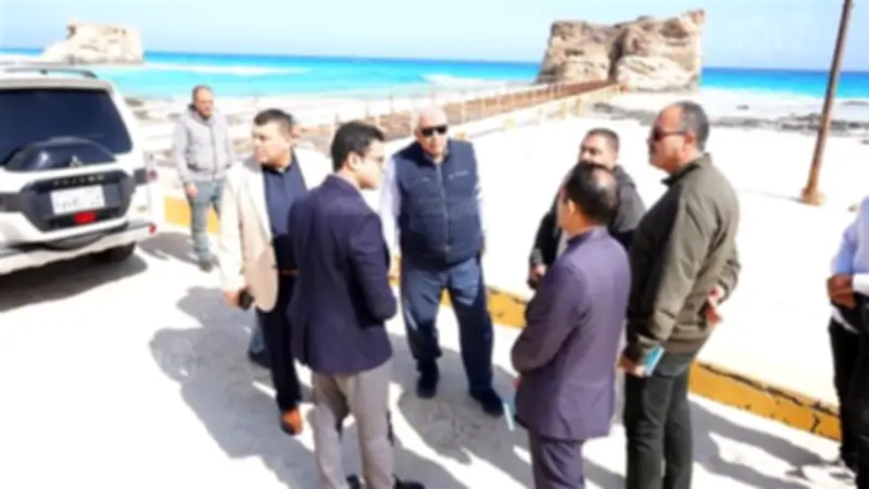 محافظ مطروح يرفع درجة الاستعداد القصوى لافتتاح موسم الصيف