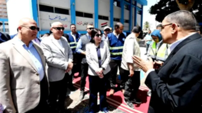 وزيرة الإسكان تتفقد محطة تنقية مياه الأقصر الغربية وتستعرض أعمال التطوير