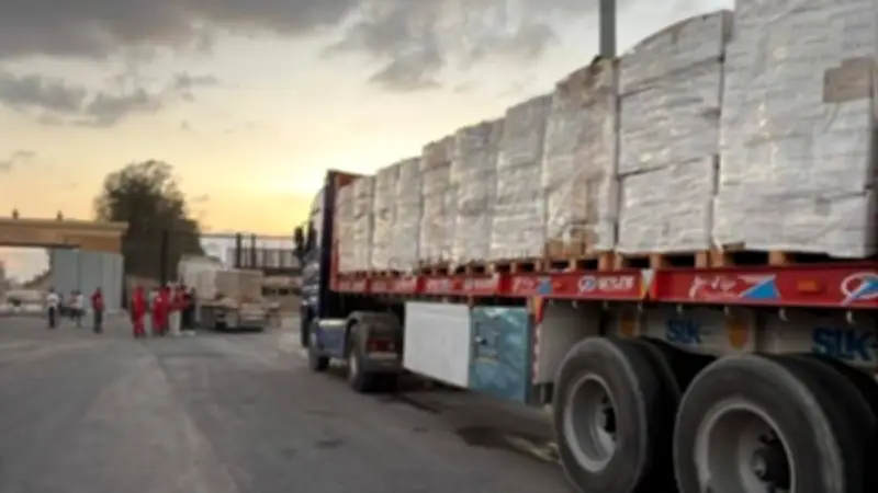 مصر تواصل جهودها الإنسانية لدعم غزة عبر معبر كرم أبو سالم