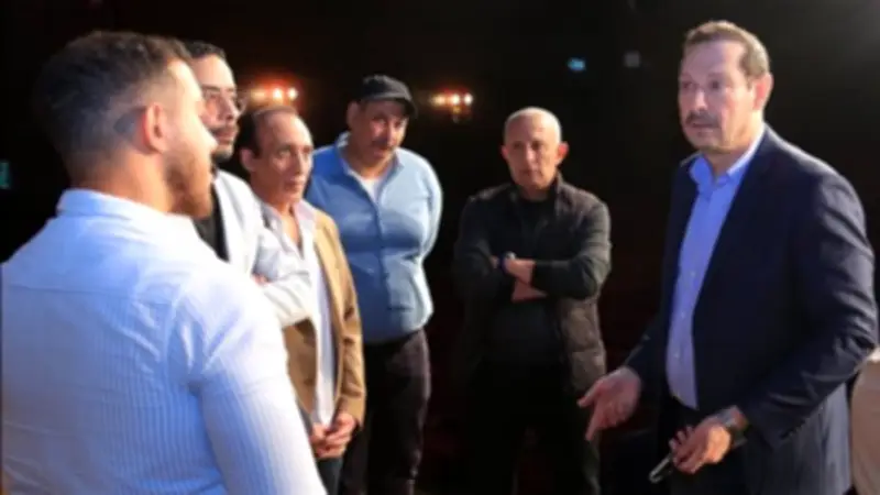 رئيس قطاع المسرح يتفقد تطوير مسرح بيرم التونسي بالإسكندرية