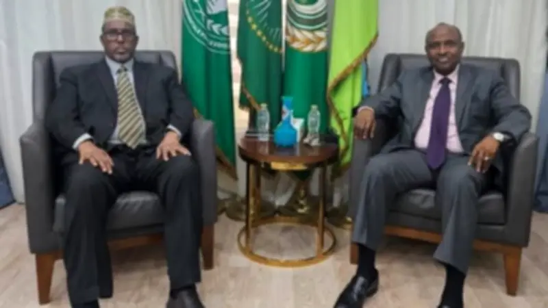 سفير الصومال بالقاهرة يبحث مع نظيره الجيبوتي تعزيز التعاون الثنائي