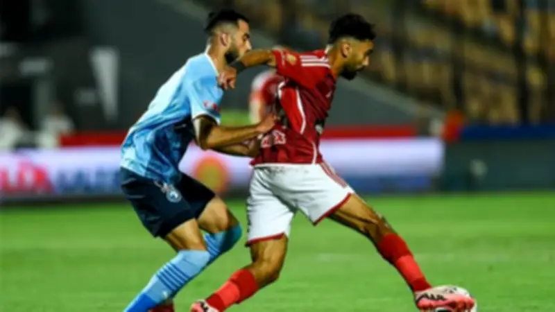 تعادل سلبي بين الأهلي وبيراميدز في الشوط الأول بالدوري المصري