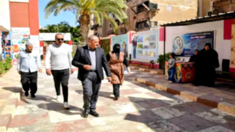 وكيل تعليم بورسعيد يوجه بالالتزام بالخطة الدراسية ومتابعة حضور الطلاب