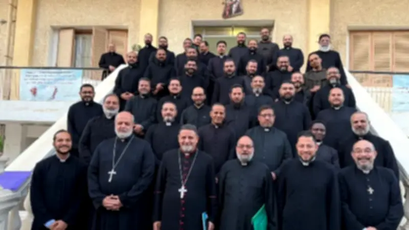 الأنبا بشارة يفتتح المؤتمر السنوي الثاني للكهنة حديثي السيامة بالمقطم