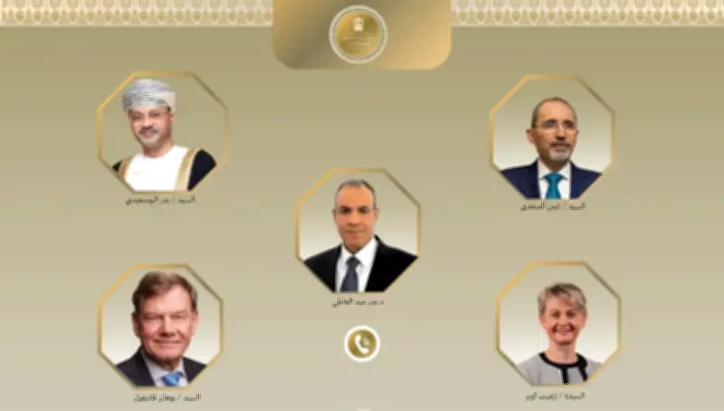 وزراء خارجية الأردن وعمان وألمانيا وبريطانيا يشيدون بدور مصر في خفض التصعيد