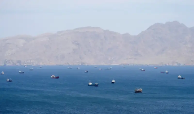 بيانات ملاحية: ناقلة غاز ترفع علم بنما تحاول عبور مضيق هرمز