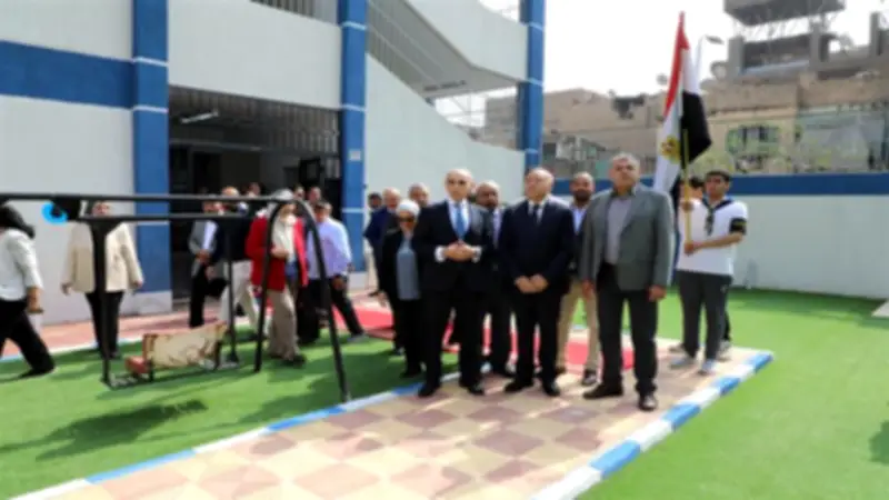 محافظ القاهرة يفتتح مدرسة التربية الفكرية بروض الفرج ويدعم ذوي القدرات الخاصة