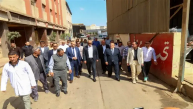 محافظ كفر الشيخ يتفقد مطحن الدقيق التمويني ويشدد على الرقابة اليومية