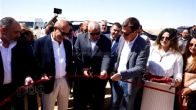 محافظ مطروح يفتتح مشروع سملا للتنمية المستدامة بالطاقة الشمسية