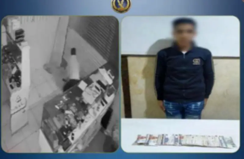 سقوط متهم بسرقة مبلغ مالي من محل تجاري في رشيد