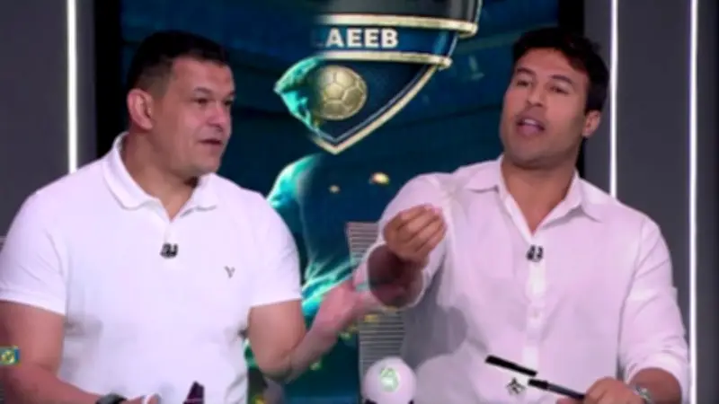 مشادة كلامية بين عبد الواحد السيد وشريف حازم بسبب الأهلي والزمالك