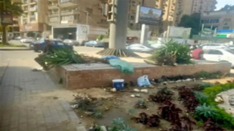 بدء تطوير مدخل جزيرة العرب بالعجوزة لتحسين الصورة البصرية