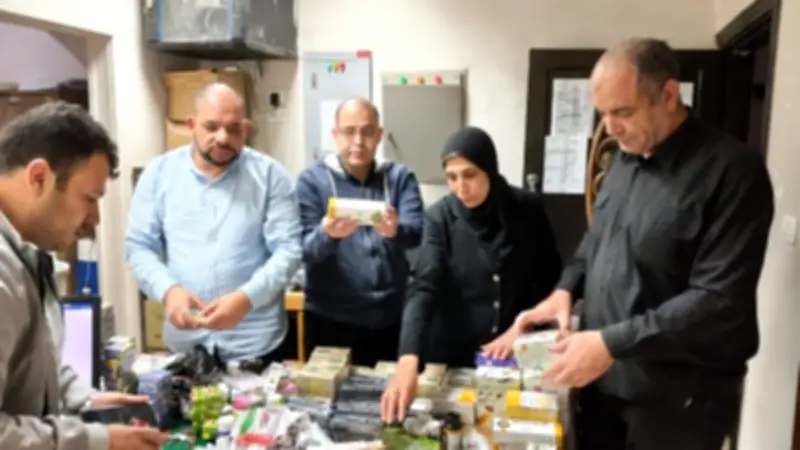 ضبط أدوية محظورة في منشأة غير مرخصة بمطوبس كفر الشيخ