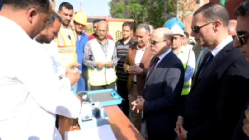 الغربية تشهد توسعات بمحطتي معالجة الصرف الصحي بالغريب ونهطاي ومحطة مياه نهطاي الارتوازية