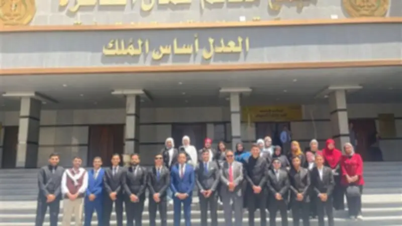 زيارة ميدانية لطلاب حقوق عين شمس لمجمع محاكم شمال القاهرة لتعزيز المهارات العملية