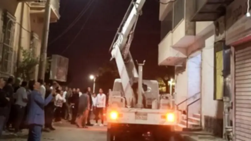 حقيقة تصدعات عقار بشارع صاروفيم في المنيا وبيان رسمي يكشف التفاصيل