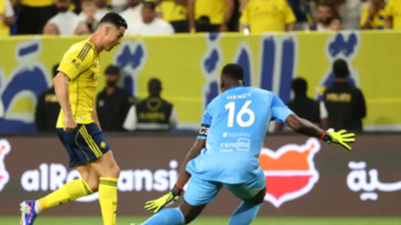 رونالدو يكسر لعنة الأهلي بهدف رائع ويقود النصر للفوز في كلاسيكو روشن