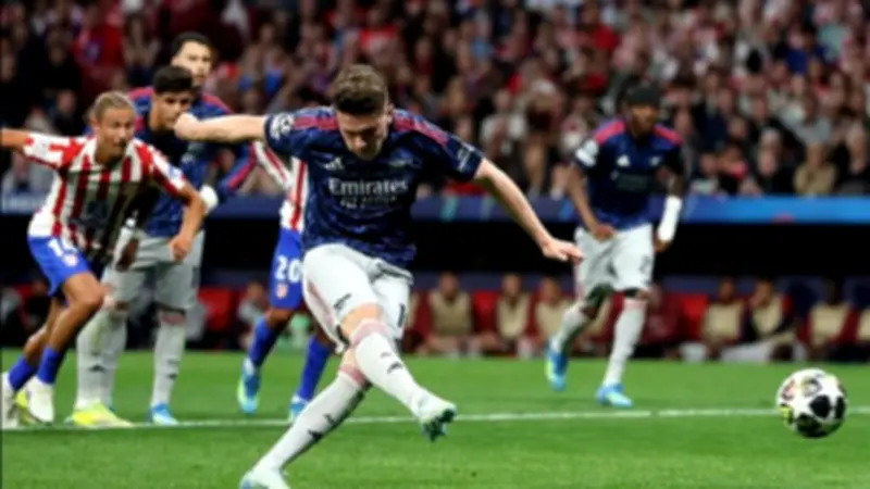 أتلتيكو مدريد يتعادل مع آرسنال بهدف لمثله في ذهاب نصف نهائي دوري أبطال أوروبا