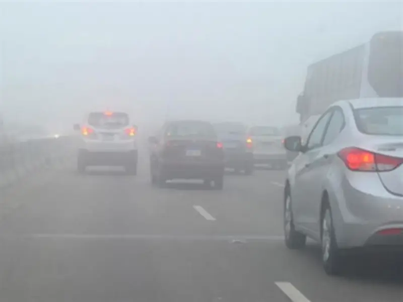 أهم تعليمات المرور للوقاية من مخاطر الشبوة الكثيفة على الطرق