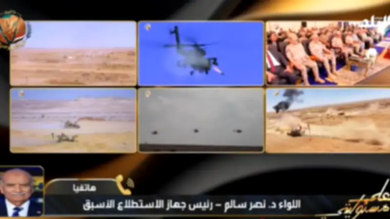 نصر سالم: مناورة بدر رسالة ردع للعدو وإسرائيل تشعر بالقلق