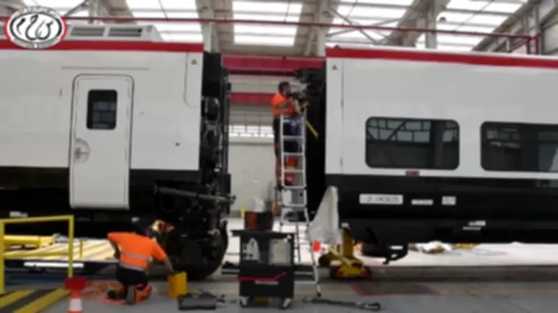 النقل تطلق فيلماً عن صيانة القطارات وتعقيمها لضمان سلامة الركاب