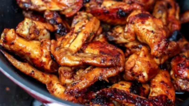 طريقة عمل أجنحة الدجاج المشوية بخطوات بسيطة ونكهة لا تقاوم