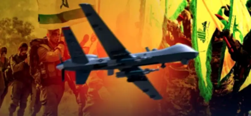 حزب الله يطلق مسيرات مفخخة على مواقع إسرائيلية في جنوب لبنان