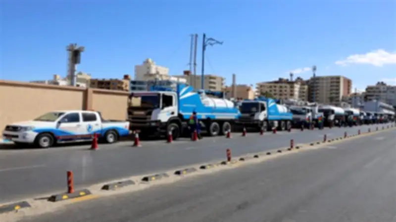 مياه مطروح تنفي زيادة أسعار سيارات المياه وتعلن السيطرة على تسريب بمحطة المعالجة