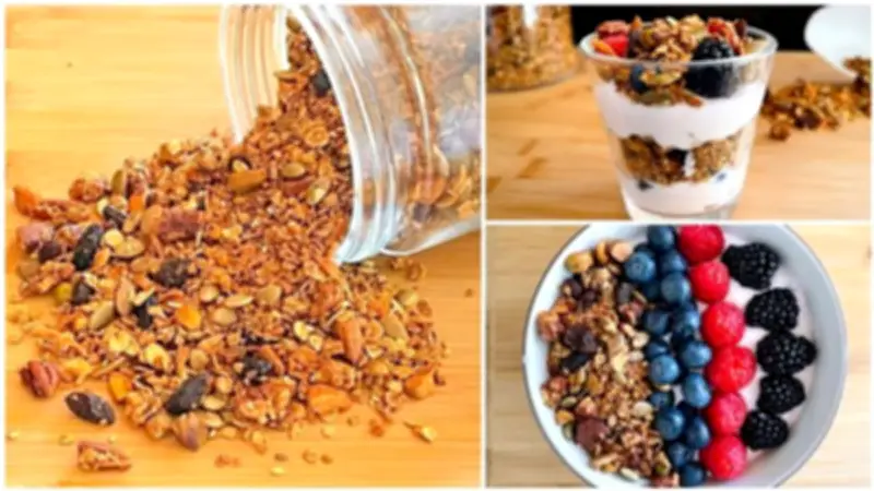 طريقة عمل الجرانولا في المنزل بمكونات طبيعية وآمنة