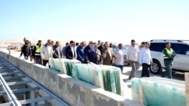 محافظ مطروح يوجه بتعظيم الاستفادة الاقتصادية والسياحية من كوبري روميل