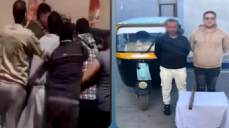 ضبط سائق توك توك وشخص بتهمة الشجار وإعاقة المرور في كفر الشيخ